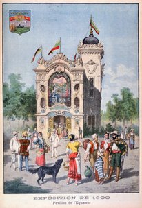 El pabellón ecuatoriano en la Exposición Universal de 1900, París, 1900