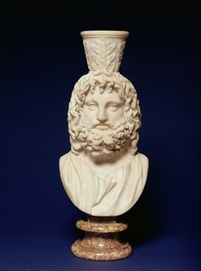 El dios egipcio Serapis, griego, siglo II de Unbekannt
