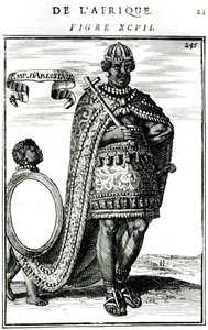 El Emperador de Abisinia, siglo XVII de Unbekannt