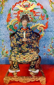 El Emperador de Annam, Vietnam, 1922