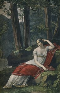 La Emperatriz Josefina en el Parque de Malmaison, 1809, 1896