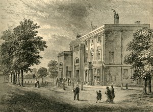The Eyre Arms en 1820, c1876