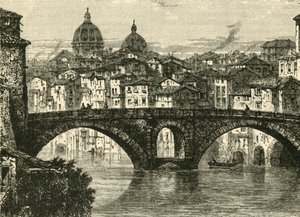 El Puente Fabriciano, Roma, 1890