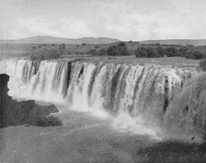 Las cataratas de Juanacatlán, siglo XIX de Unbekannt