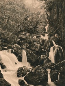 Las cataratas de Lodore, 1902 de Unbekannt