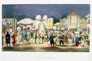 El Festival de los Faroles, China, 1824-1827