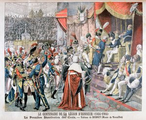 La Primera Distribución de Cruces de la Legión de Honor, 1804 1904 de Unbekannt