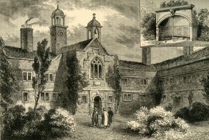 Las Casas de Beneficencia de los Pescaderos en 1850 de Unbekannt