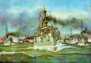 El Escuadrón Volador, Guerra Hispanoamericana, 1898