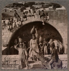 La fuente de la Virgen, Nazaret de Unbekannt