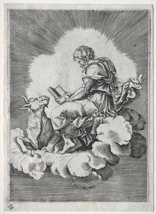 Los cuatro evangelistas: San Lucas, c. 1518 de Unbekannt