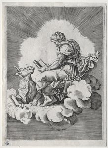 Los Cuatro Evangelistas, c. 1518 de Unbekannt