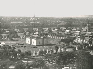 Los Cuatrocientos Cincuenta Templos, Mandalay, Birmania, 1895 de Unbekannt