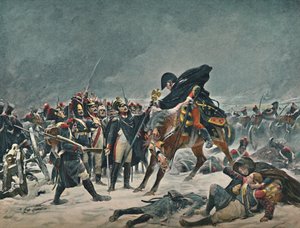 El Decimocuarto del Línea en Eylau, febrero de 1807, 1896 de Unbekannt