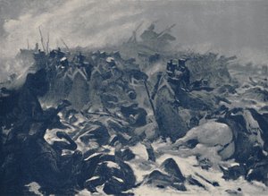 El Decimocuarto de la Línea en Eylau, febrero de 1807, 1896 de Unbekannt