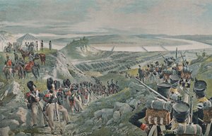 El ejército francés cruzando el Niemen, 1812, 1896