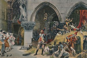 Los franceses ante el Palacio Ducal, Venecia, 1797, 1896
