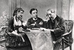 La Familia Imperial Francesa en el exilio, Chislehurst, Kent, 1871-1873 de Unbekannt