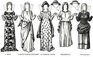 La Galería del Traje Británico: Vestido Usado en el Reinado del Primer Eduardo, c1934