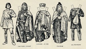 La Galería del Traje Británico: Cómo Vestía la Gente en Tiempos Anglo-Sajones, c1934
