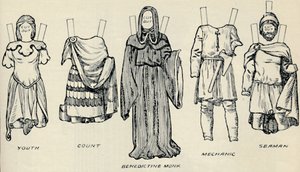 La Galería del Traje Británico: La ropa que usaban en tiempos normandos, c1934 de Unbekannt