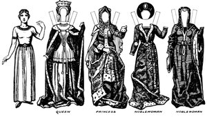 La Galería del Traje Británico: Los vestidos usados en el reinado de Ricardo III, c1934