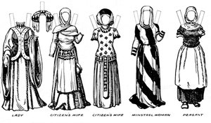 La Galería del Traje: Vestidos Usados en los Últimos Años del Reinado de Eduardo III, c1934