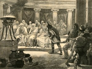 Los galos en Roma, 1890 de Unbekannt
