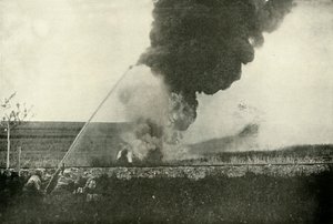 El lanzallamas alemán, 1919 de Unbekannt