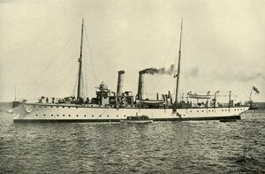 El cañonero alemán Panther, 1919