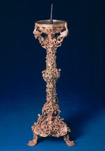 El Candelabro de Gloucester, metal dorado, inglés de Unbekannt