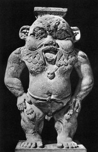 El dios Bes, c350 a.C. 1936 de Unbekannt