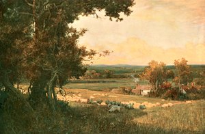 El Valle Dorado, c1893 de Unbekannt