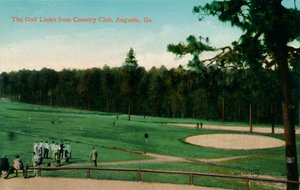 El campo de golf desde el Country Club, Augusta, Georgia, c1910