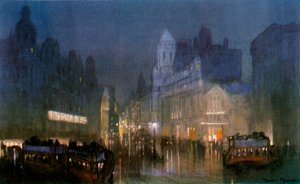 El Gran Canal de Tottenham Court Road, c1900-1940 de Unbekannt