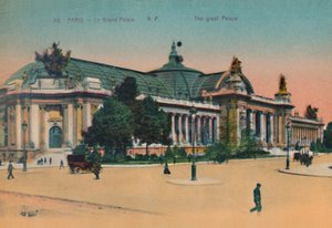 El Grand Palais, París, c1920 de Unbekannt