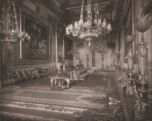 La Gran Sala de Recepción, Castillo de Windsor, Berkshire, 1894 de Unbekannt