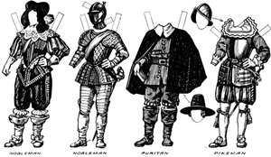 La Gran Galería del Traje Histórico: Vestidos usados en el reinado de Jacobo I, c1934
