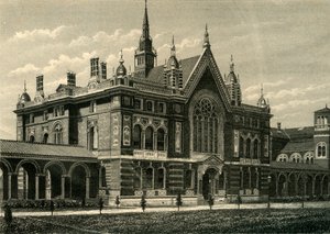 El Gran Salón, Dulwich College, c1878