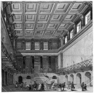 El Gran Salón, estación de Euston Square, 1849 de Unbekannt