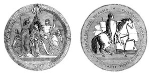 El Gran Sello del Rey Guillermo IV, c1895 de Unbekannt