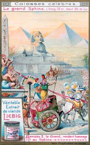 La Gran Esfinge de Giza, Egipto, c. 1890-1910