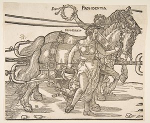 El gran carro triunfal, tercera hoja, n.d. de Unbekannt