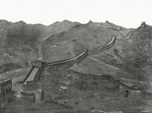 La Gran Muralla, Pekín, China, 1895