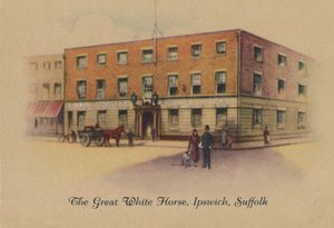 El Gran Caballo Blanco, Ipswich, Suffolk, 1939 de Unbekannt