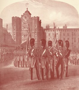 Los Guardias Granaderos en el Palacio de St. James, 1909 de Unbekannt