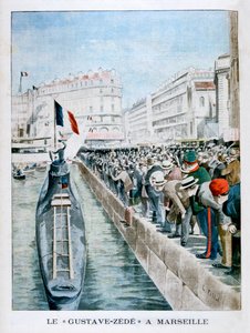 El Gustave-Zede llega a Marsella, 1901 de Unbekannt