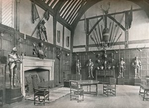 El salón en Ockwells Manor, 1905 de Unbekannt