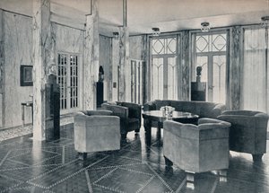 El Salón del Palacio Stoclet, Bruselas, Bélgica, c1914 de Unbekannt