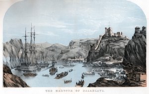 El puerto de Balaklava, Guerra de Crimea, c1854 c1860 de Unbekannt